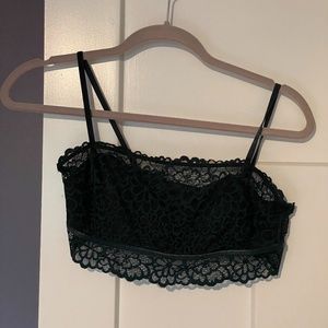 Dark green bralette